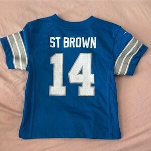 Kids Blue and Gray Sports Jersey